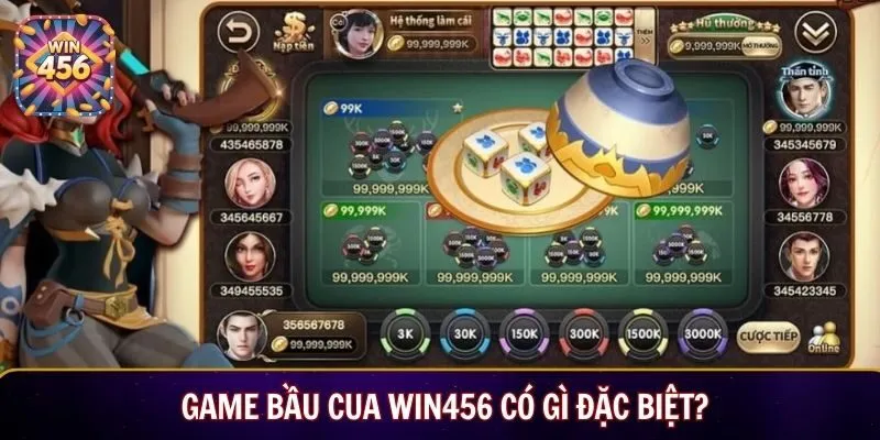 Game bầu cua Win456 có gì đặc biệt?